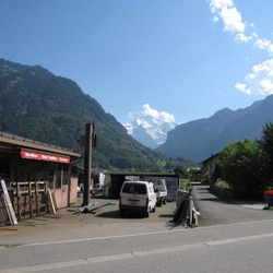 Ausfahrt zur Grossen Scheidegg